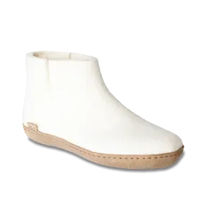 GLERUPS BOOT LEATHER WHITE