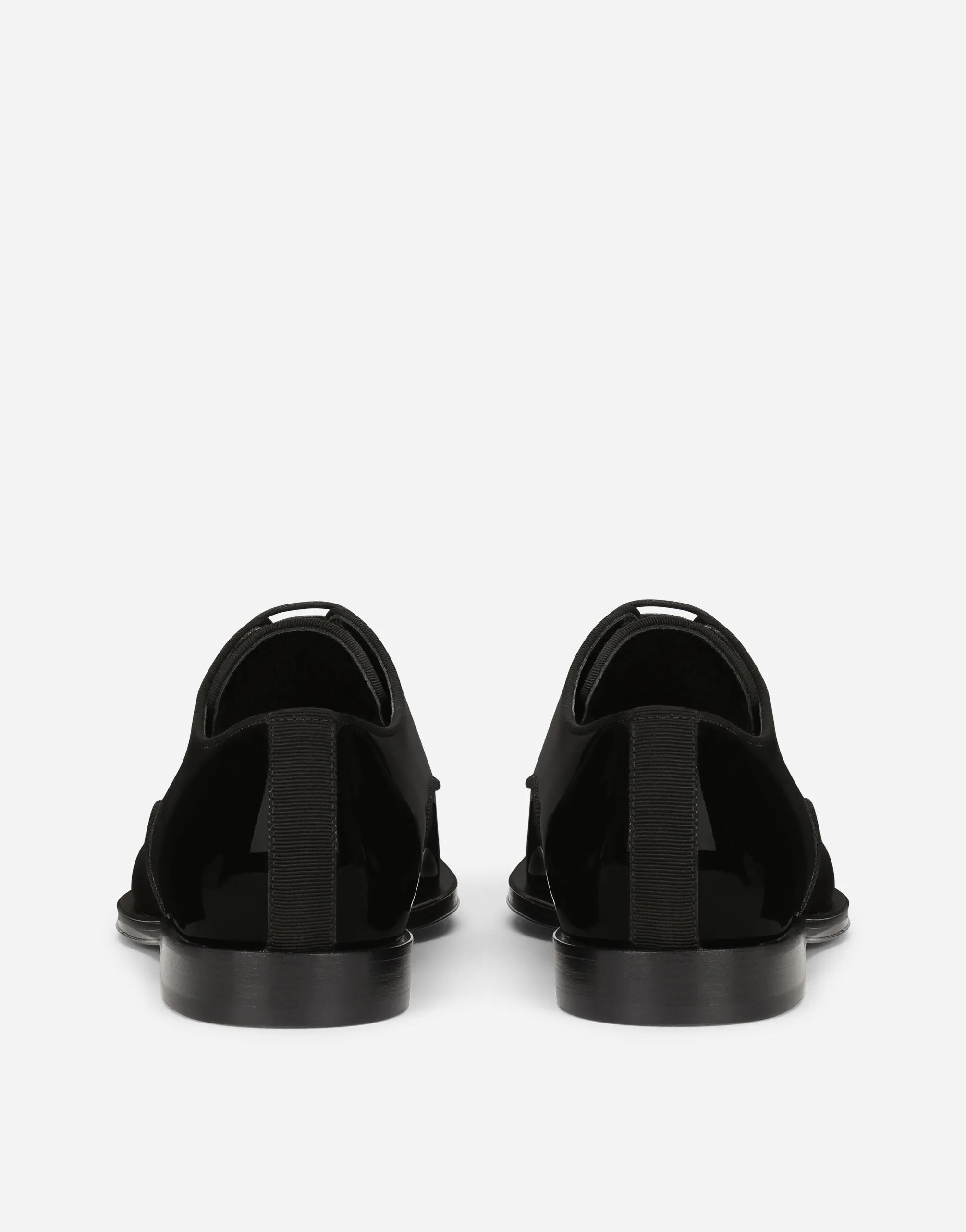 Glossy Patent Leather Derby Shoes