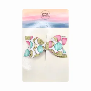 Golden Eggs Hair Bow
