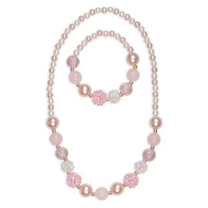 GP - Pearly Pink Necklace & Bracelet