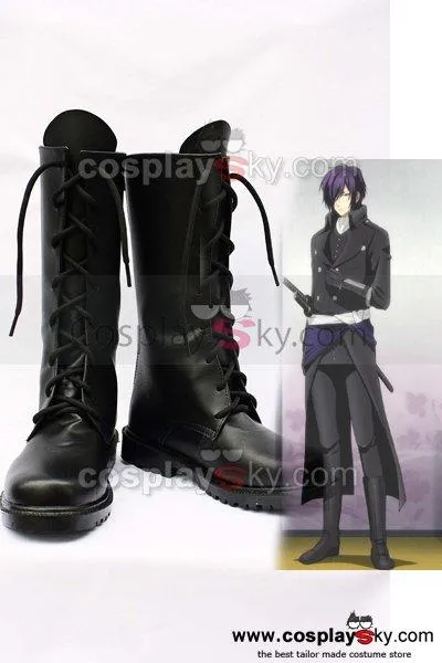 Hakuoki Saitou Hajime Cosplay Boots Shoes