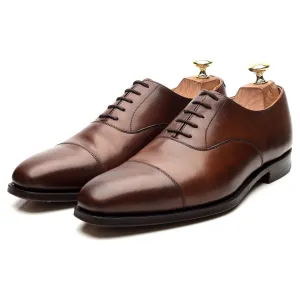 'Hallam' Dark Brown Leather Oxford UK 7 E