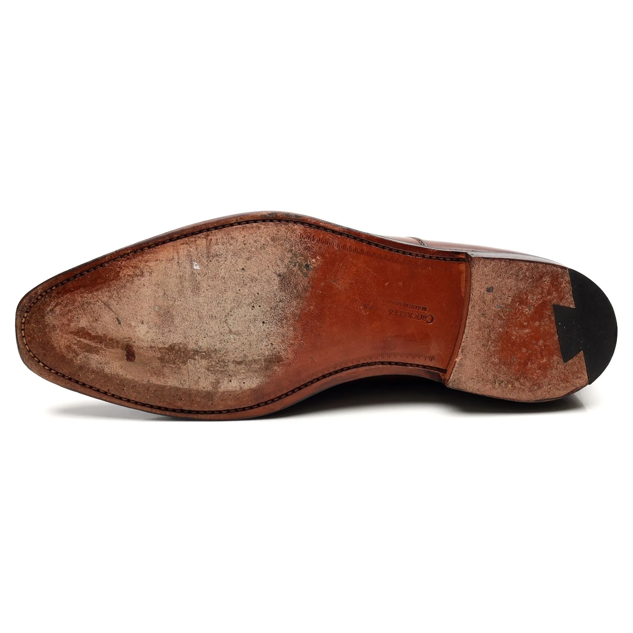 'Hallam' Dark Brown Leather Oxford UK 7 E