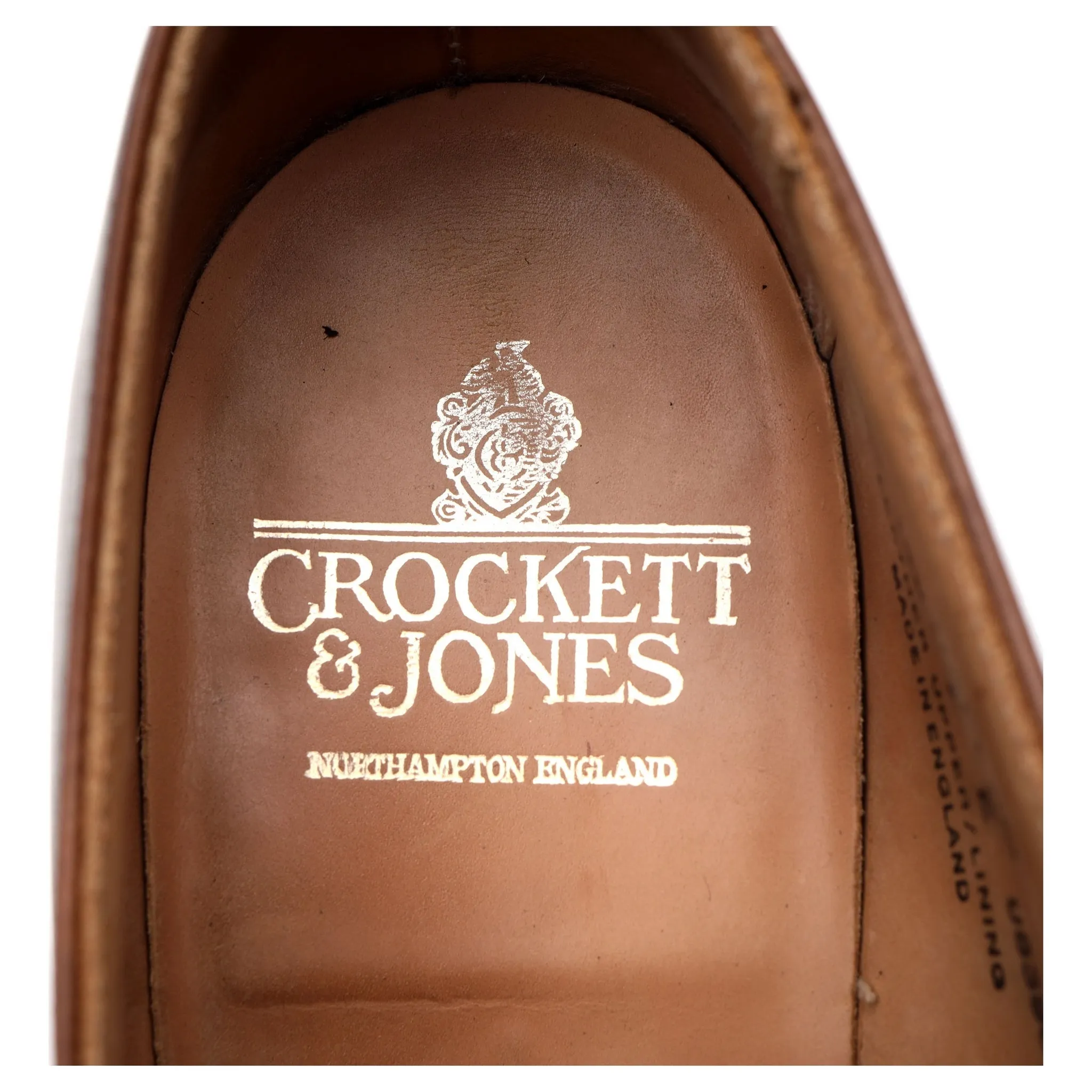 'Hallam' Dark Brown Leather Oxford UK 7 E