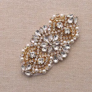 Handmade Rhinestones Appliques Patch - Style2