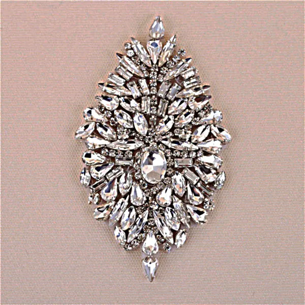 Handmade Rhinestones Appliques Patch - Style4