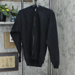 Hanes Men's Ultimate Cotton Heavyweight Full Zip Hoodie F284 F284 Black M
