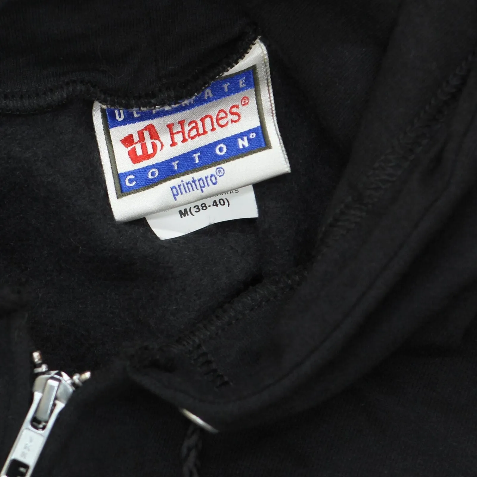 Hanes Men's Ultimate Cotton Heavyweight Full Zip Hoodie F284 F284 Black M