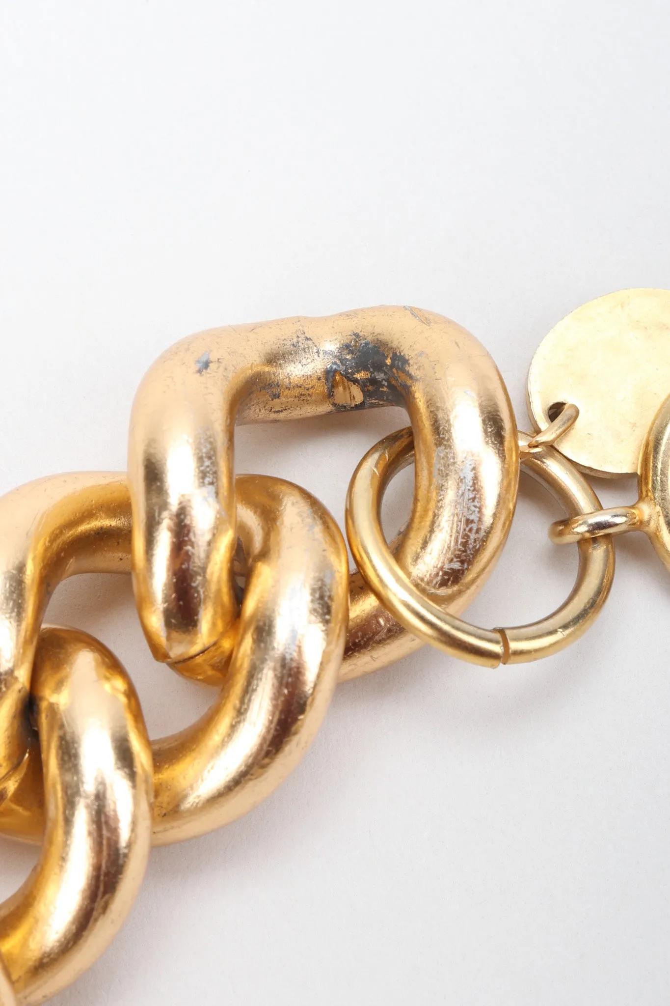 Heart Pendant Chain Collar