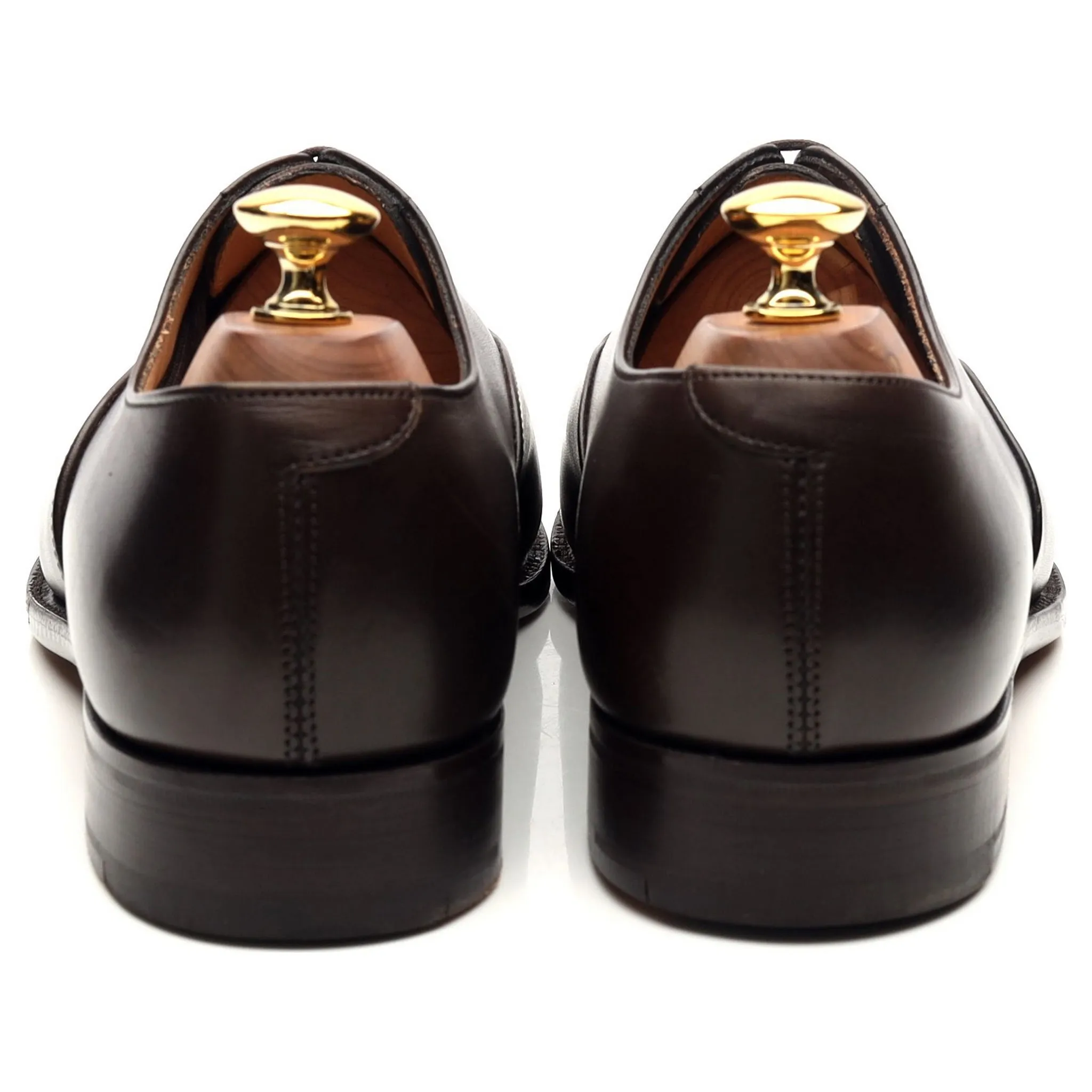 'Henley' Dark Brown Leather Oxford UK 6.5