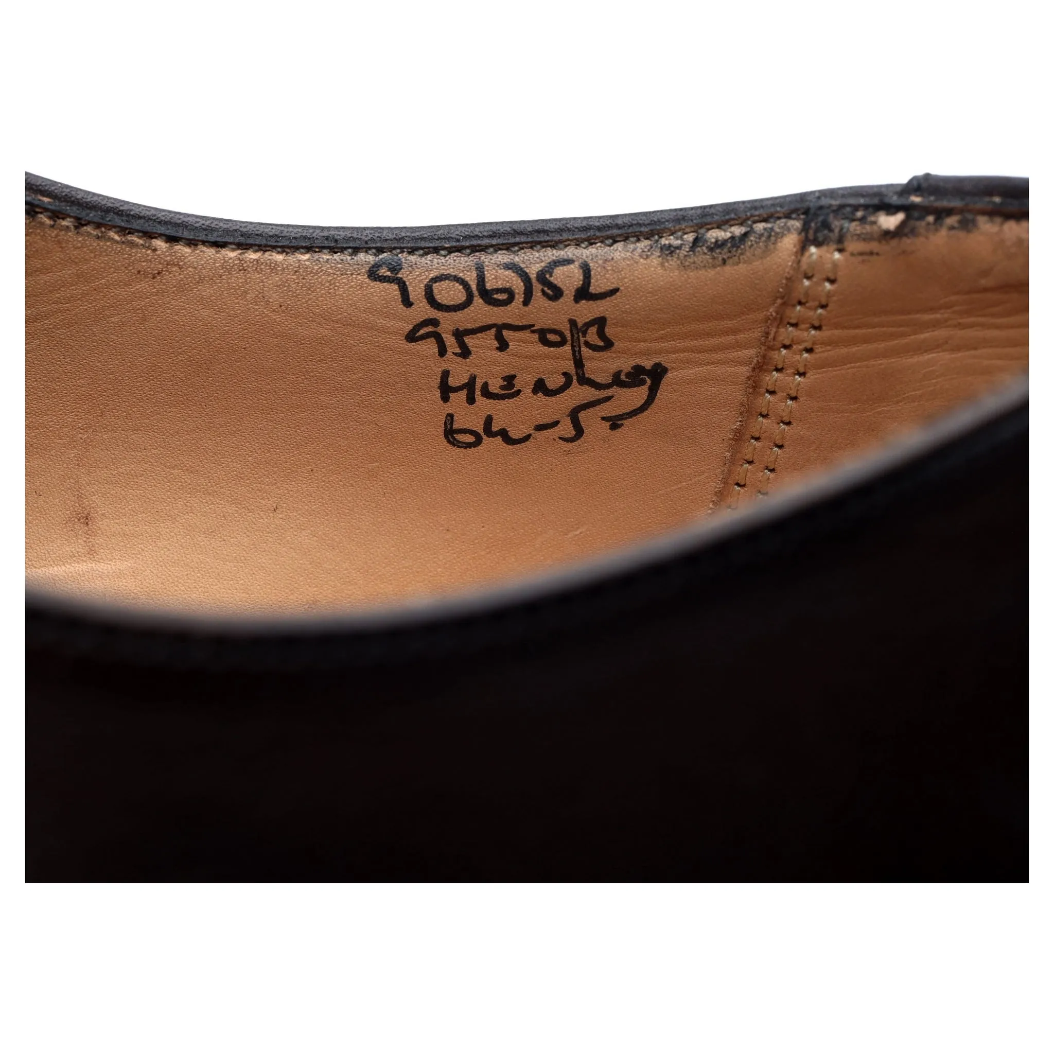 'Henley' Dark Brown Leather Oxford UK 6.5