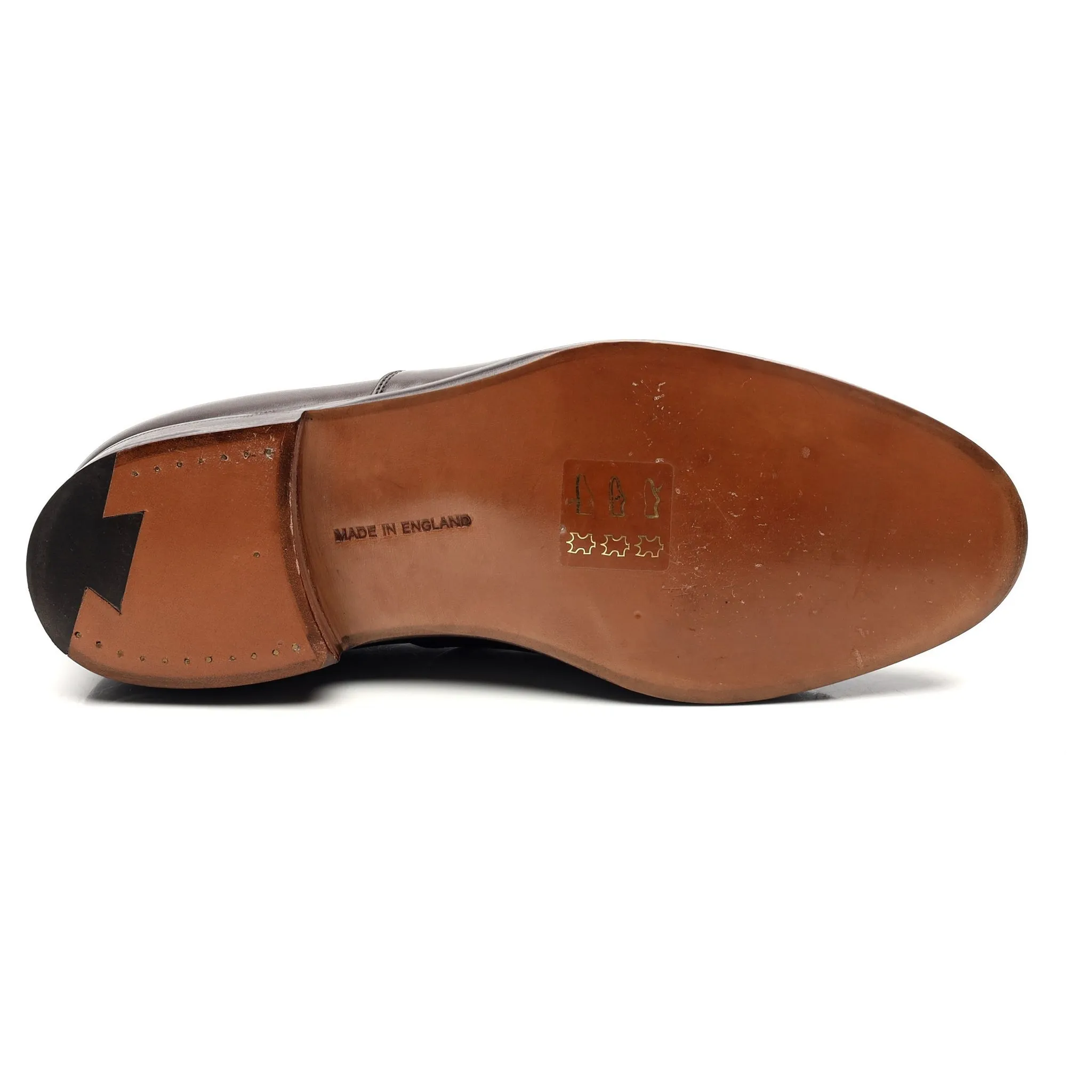 'Henley' Dark Brown Leather Oxford UK 6.5