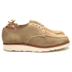 'Henry' Milkshake Beige Suede Apron Derby UK 11 F