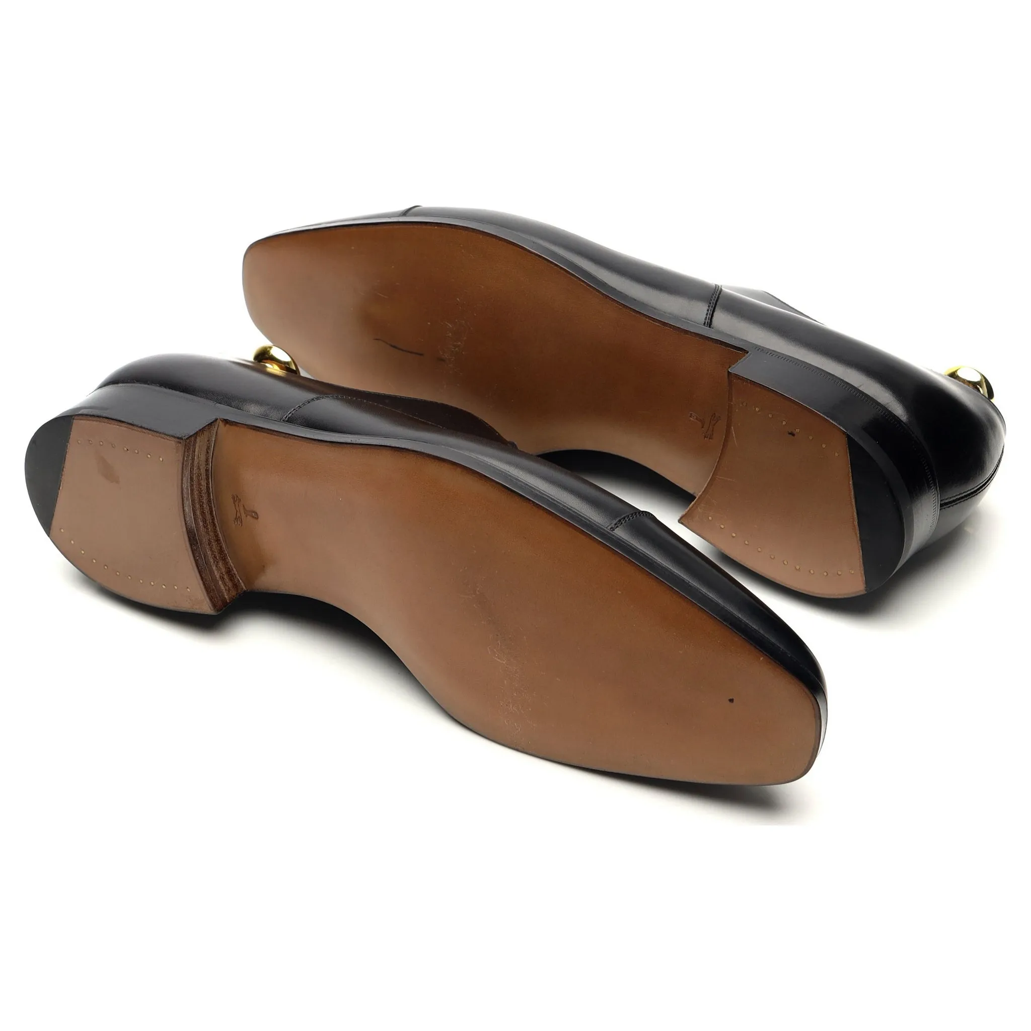 'Highclere' Black Leather Oxford UK 8.5 E