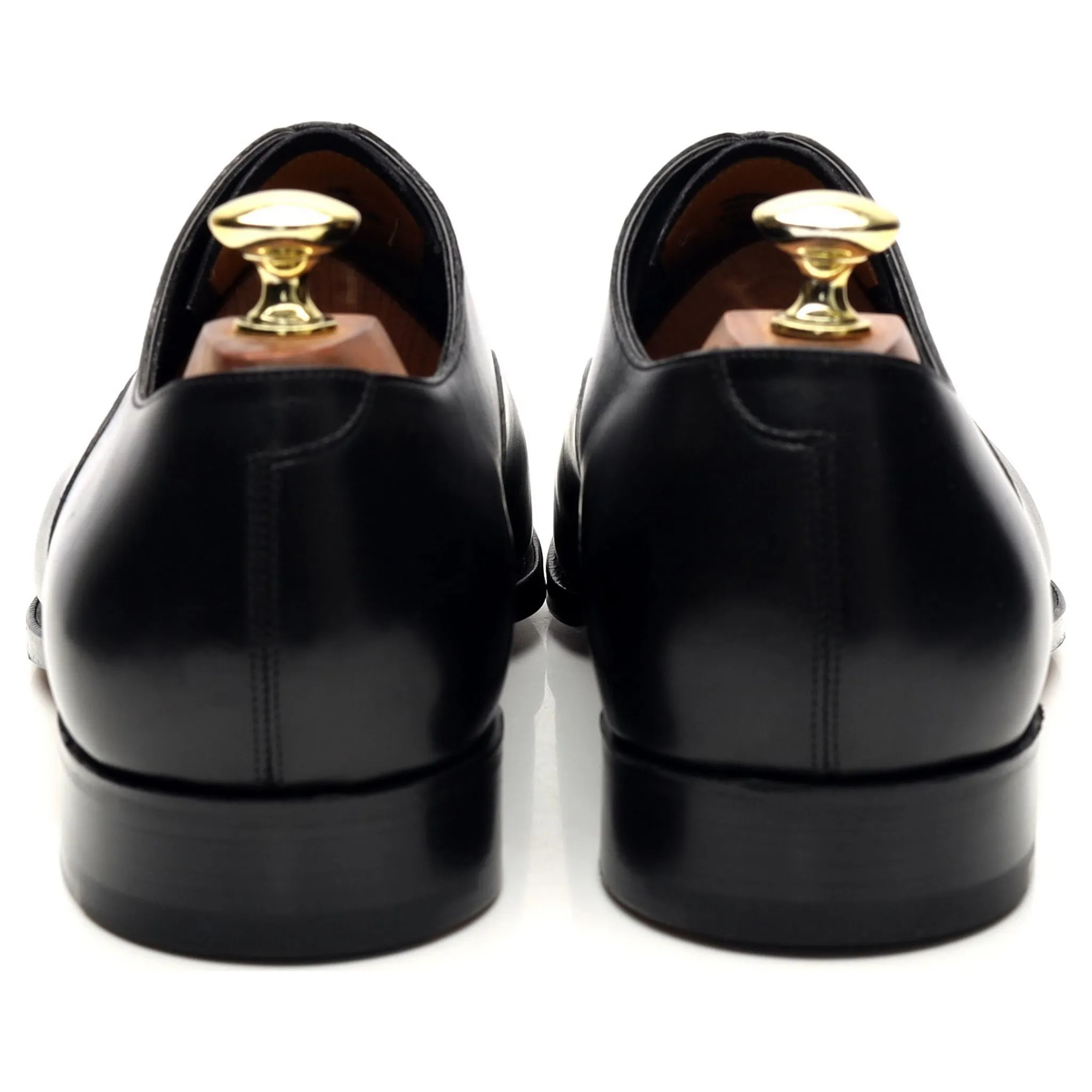 'Highclere' Black Leather Oxford UK 8.5 E