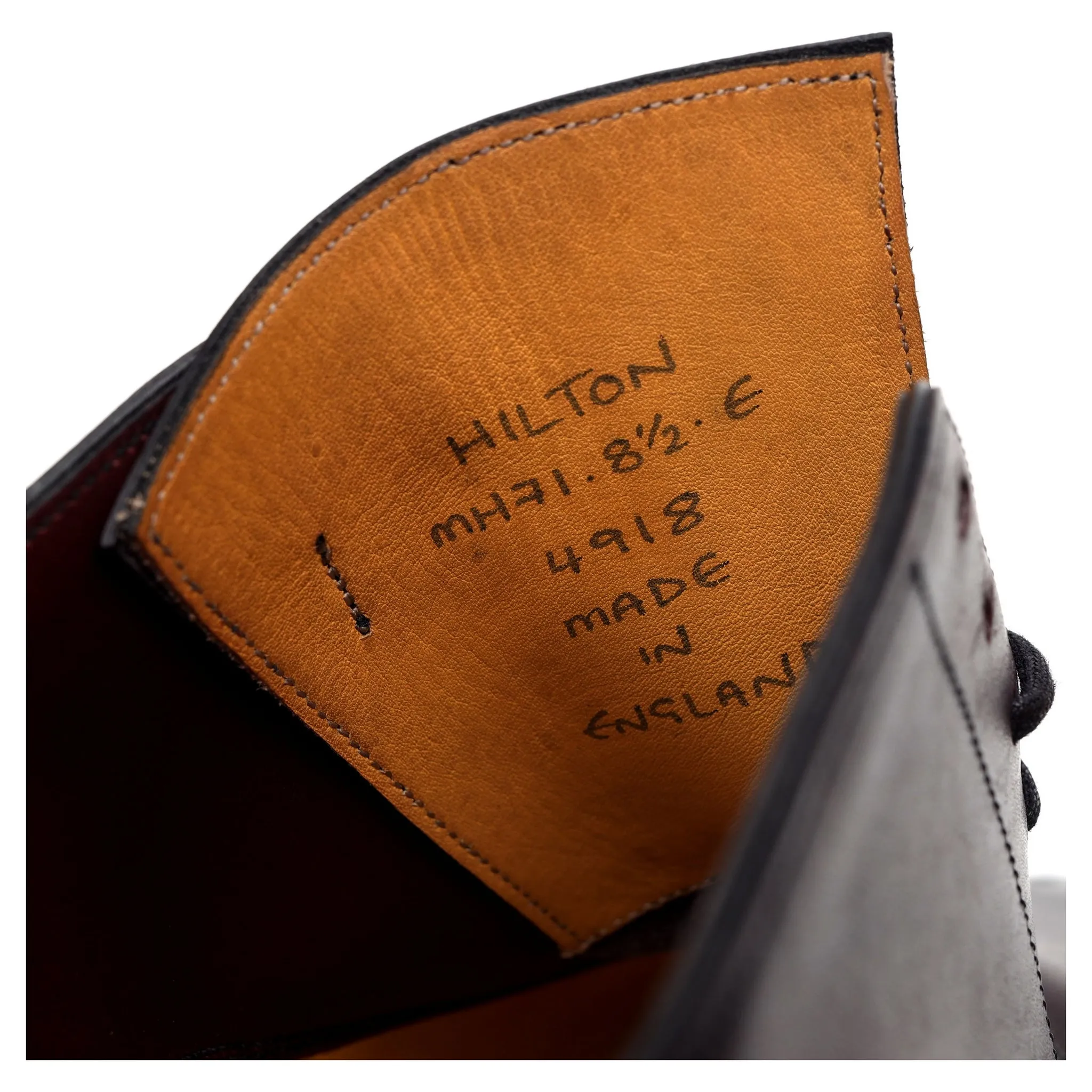 'Hilton' Burgundy Leather Oxford UK 8.5 E
