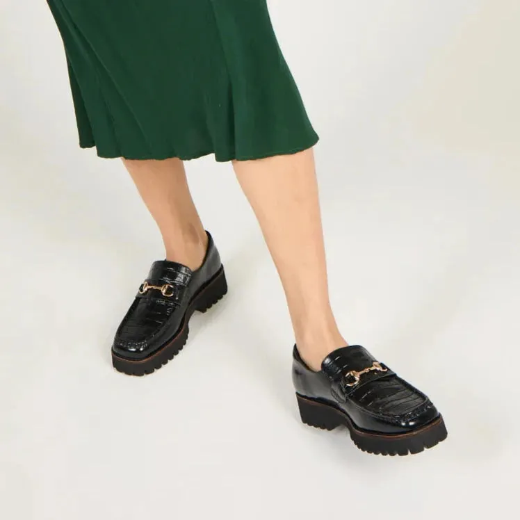 HK-2 Croc Lug Loafer