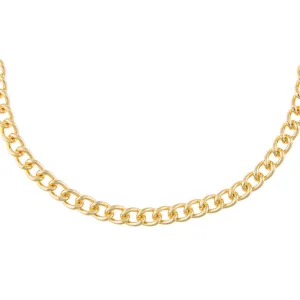 Hollow Chunky Link Necklace