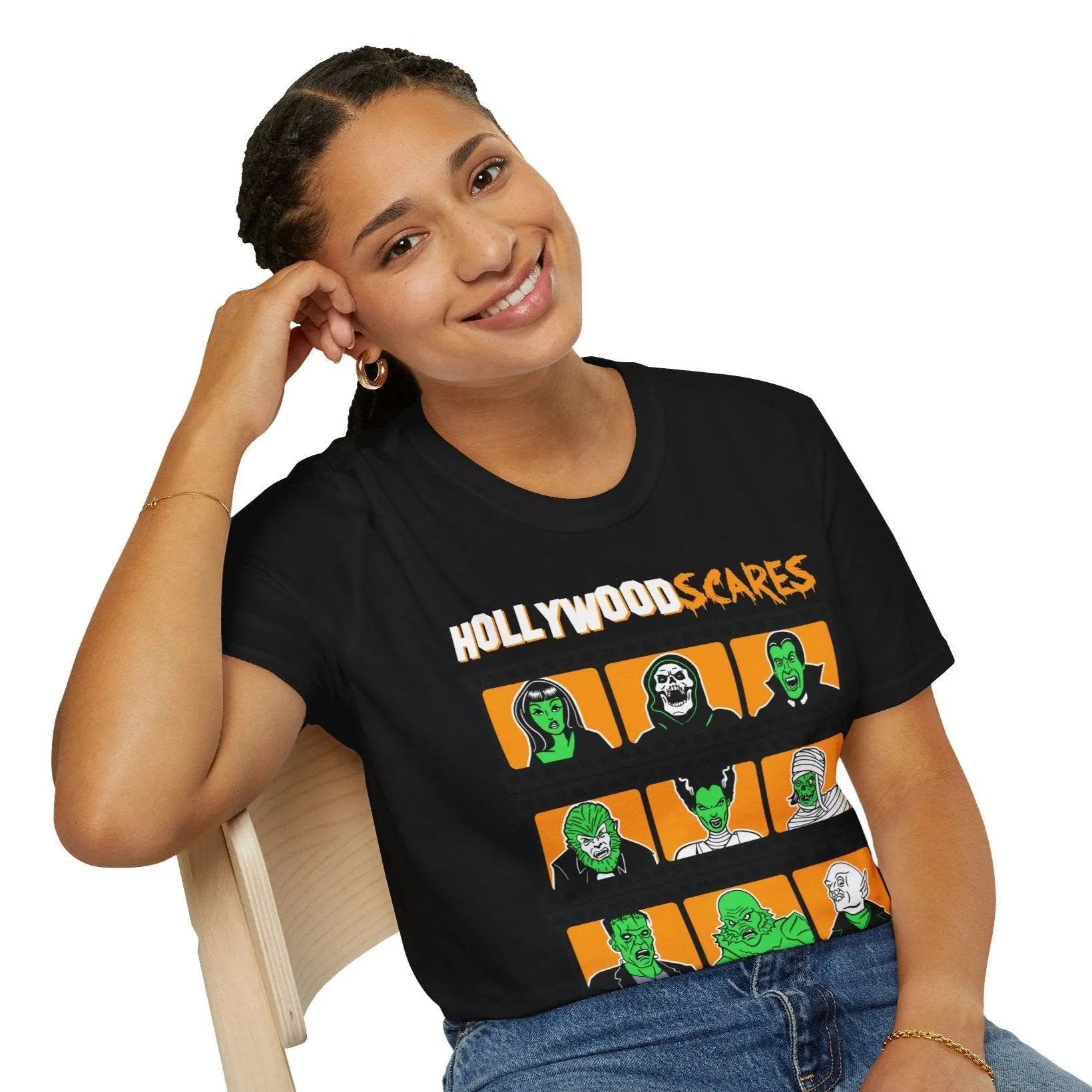 Hollywood Scares Monster T-Shirt