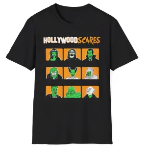 Hollywood Scares Monster T-Shirt