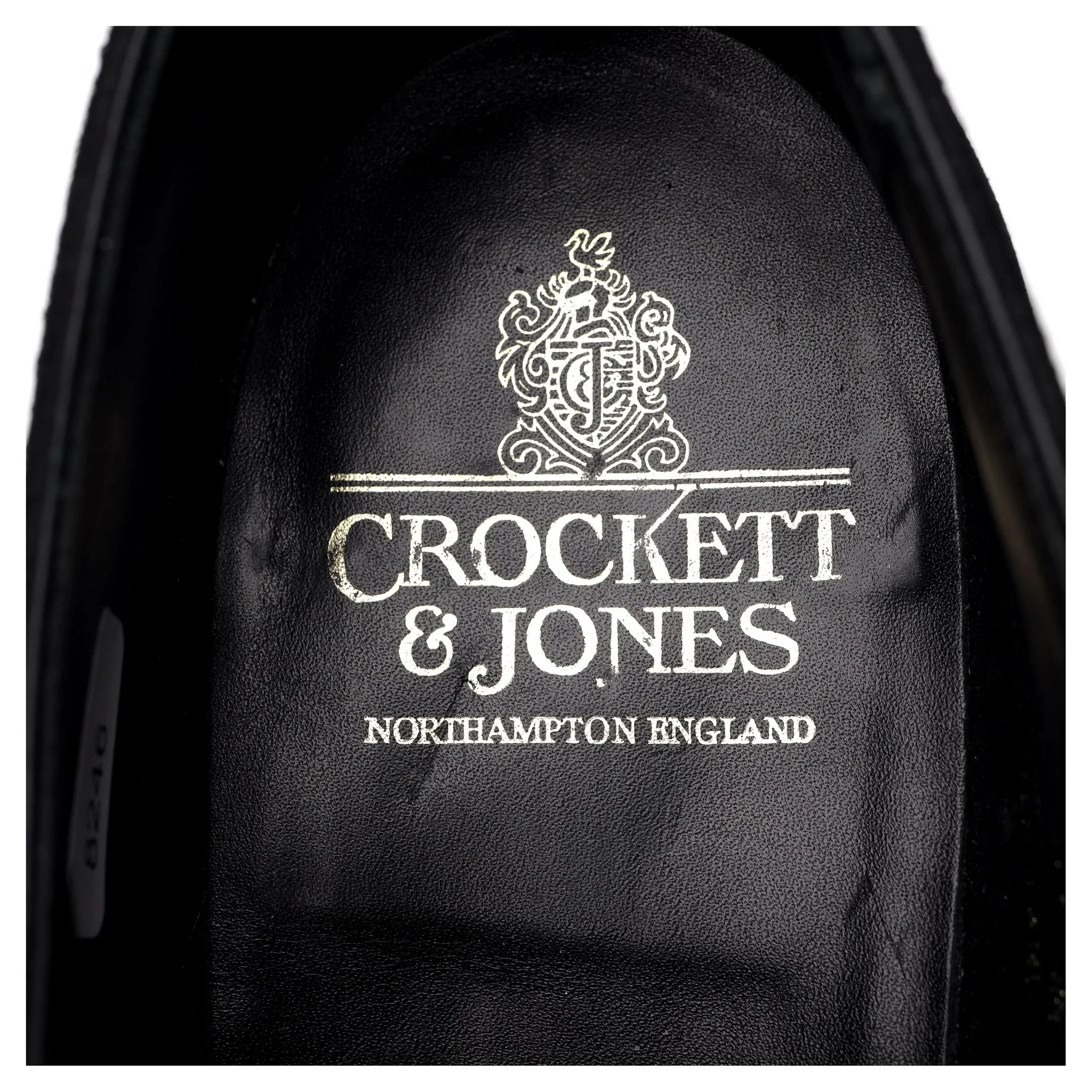 'Hoxton' Black Suede Derby UK 9.5 E