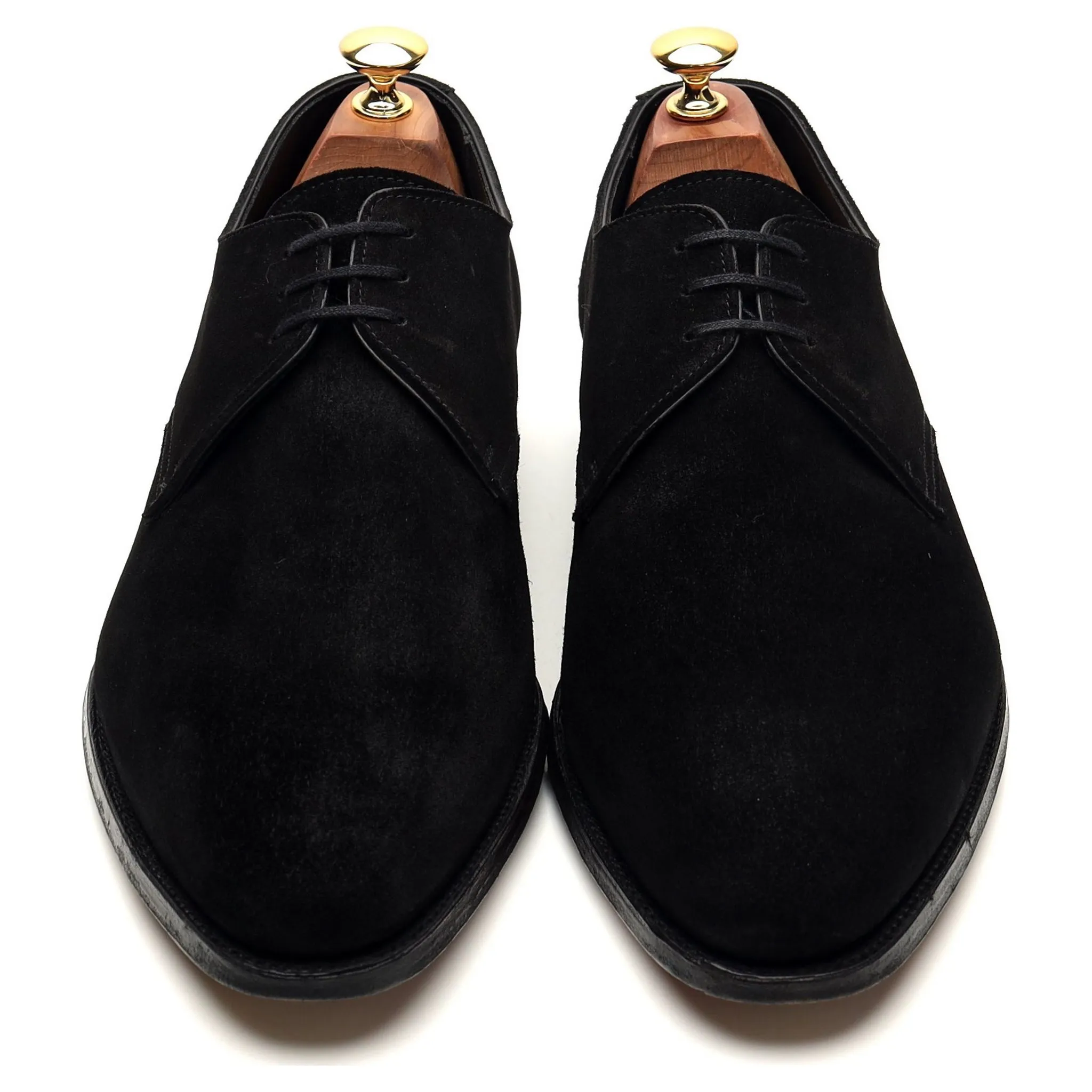 'Hoxton' Black Suede Derby UK 9.5 E