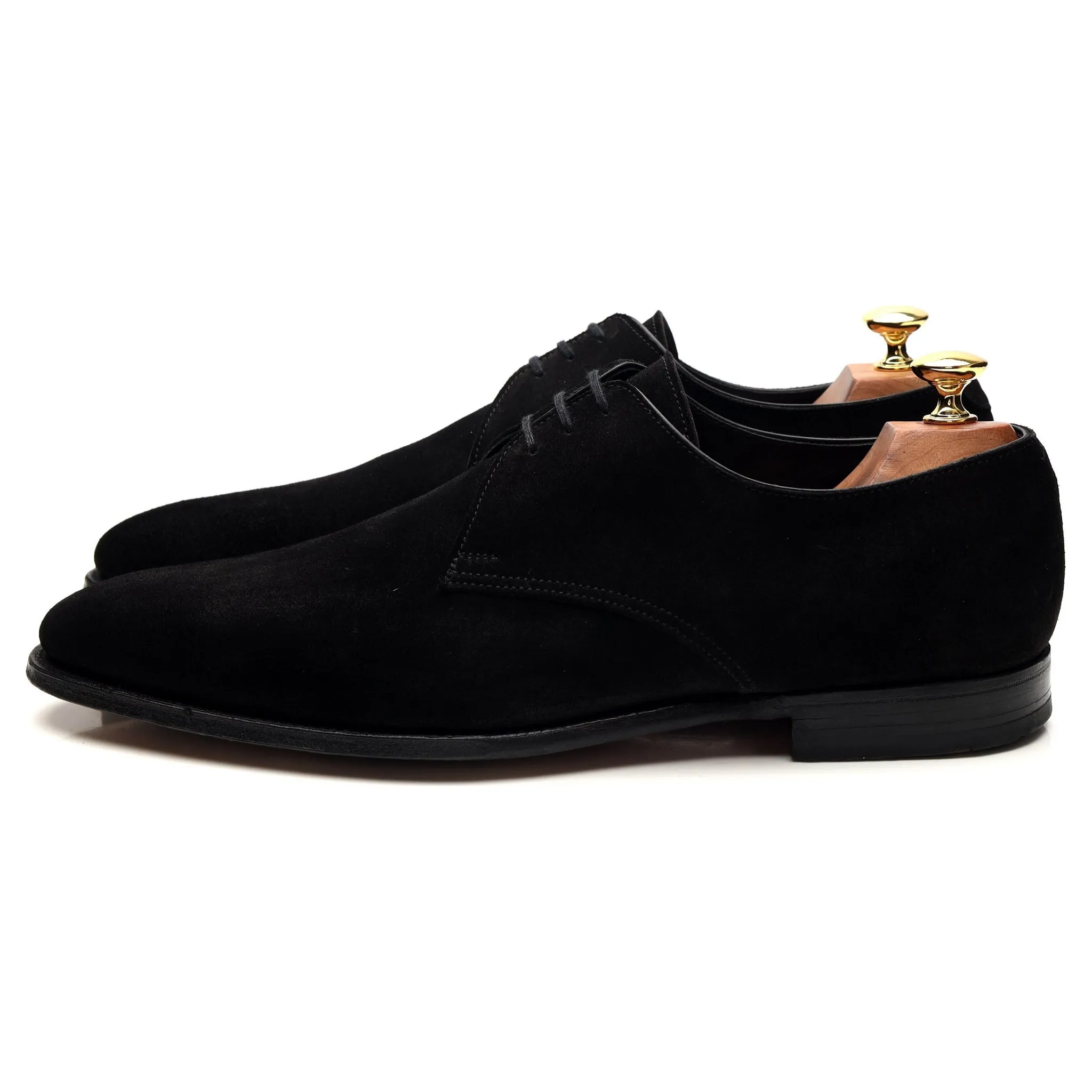 'Hoxton' Black Suede Derby UK 9.5 E