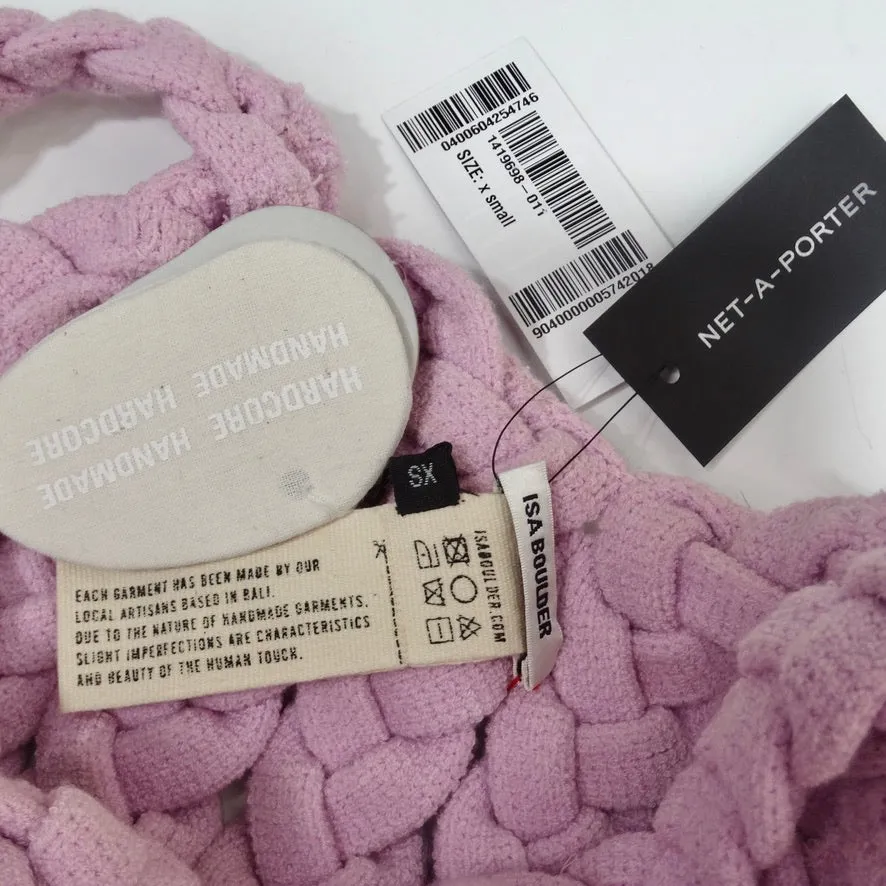 Isa Boulder Purple Knit Dress