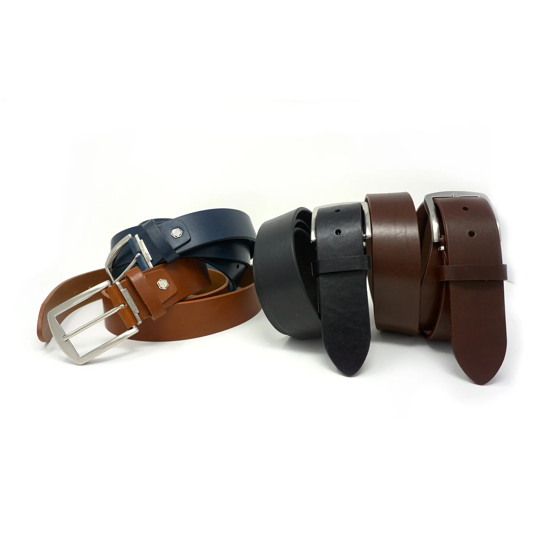 Italian Vachetta Leather Belt - Cognac - 40mm - Up to 50"