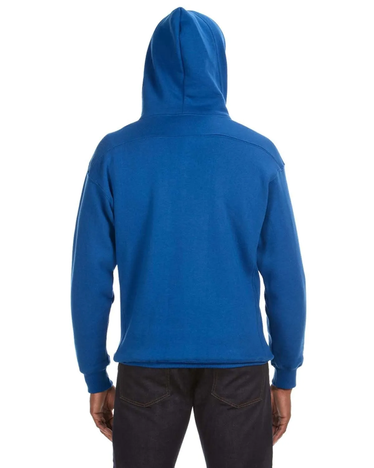 J America Adult Sport Lace Hooded Sweatshirt
