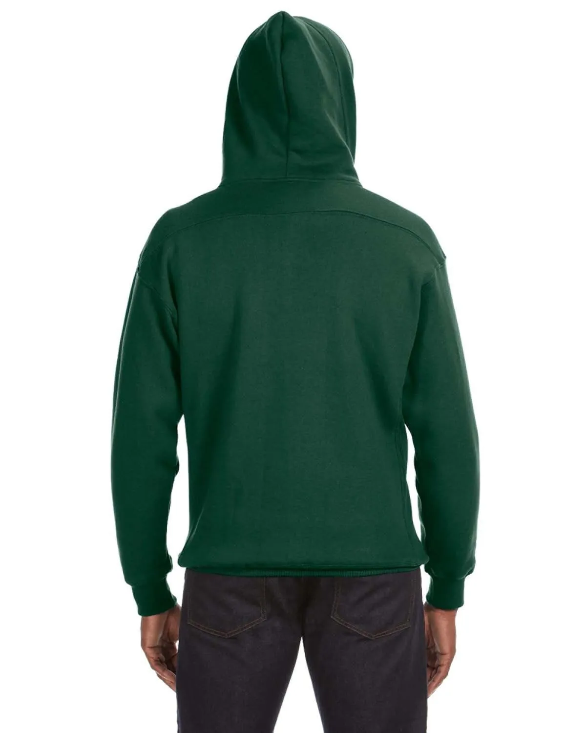 J America Adult Sport Lace Hooded Sweatshirt