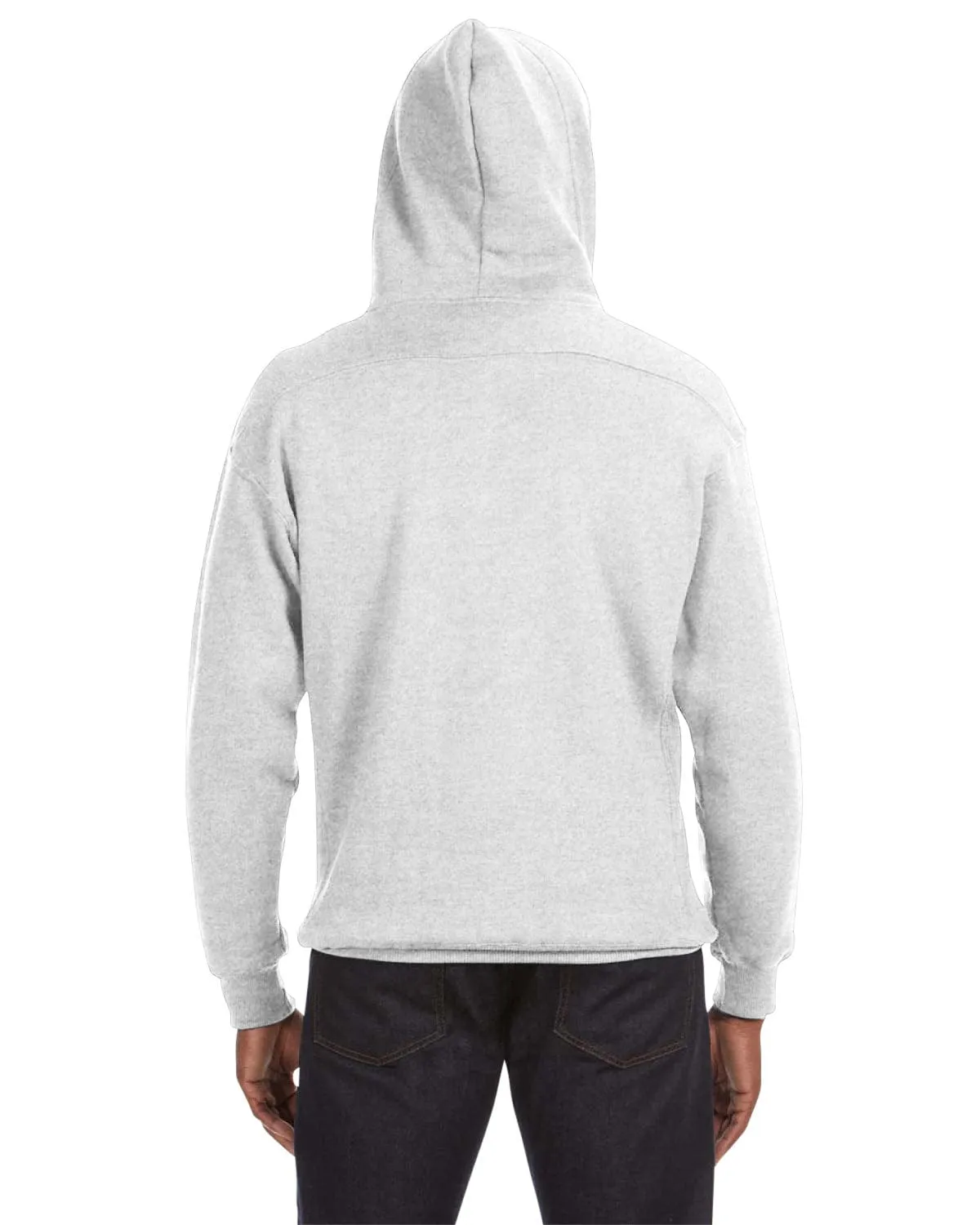 J America Adult Sport Lace Hooded Sweatshirt