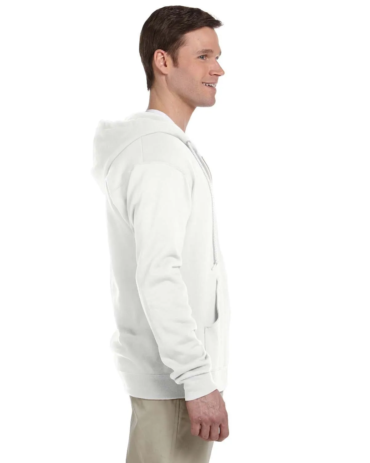 Jerzees Lightweight Full-Zip Hooded Sweatshirt