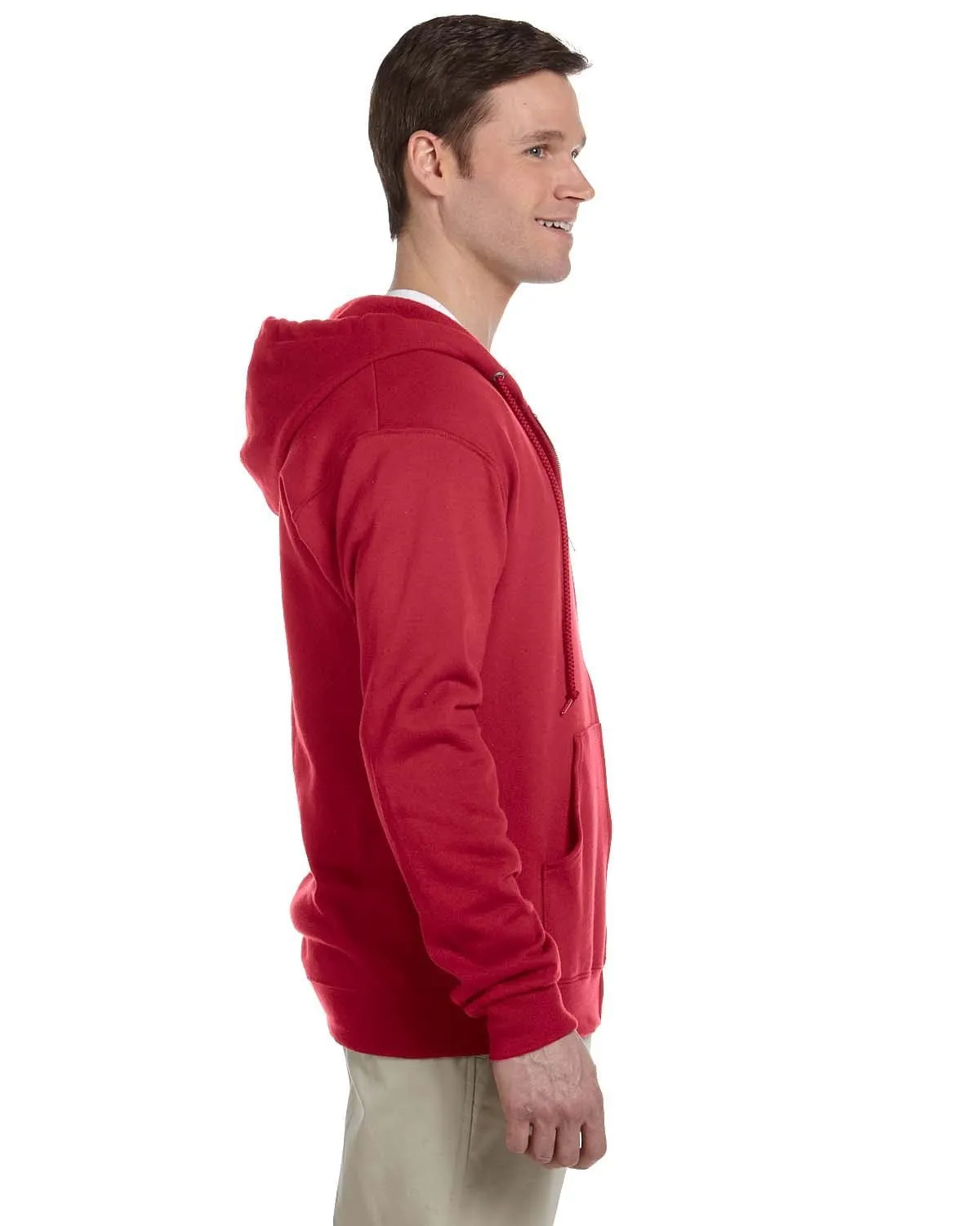 Jerzees Lightweight Full-Zip Hooded Sweatshirt
