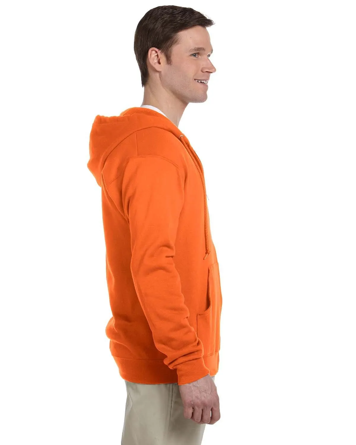 Jerzees Lightweight Full-Zip Hooded Sweatshirt