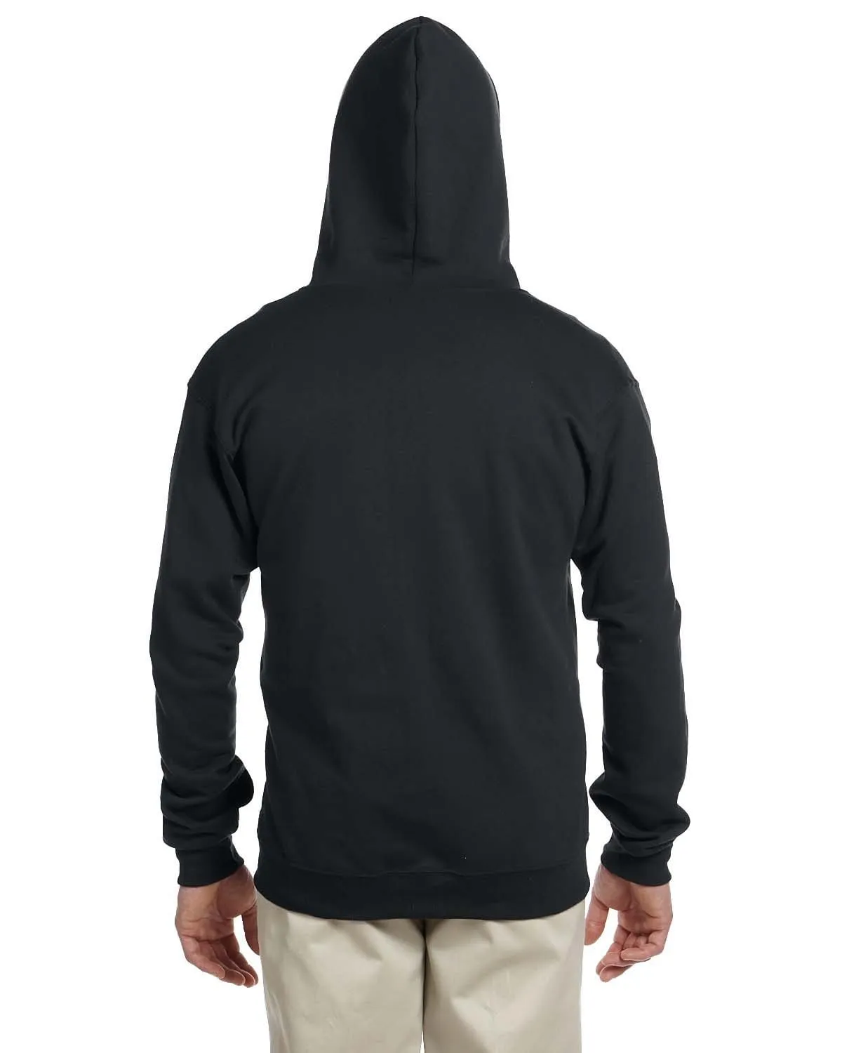 Jerzees Lightweight Full-Zip Hooded Sweatshirt