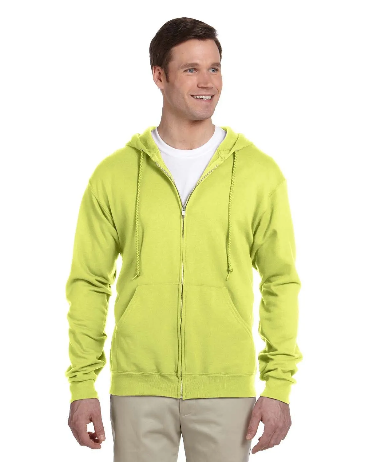 Jerzees Lightweight Full-Zip Hooded Sweatshirt
