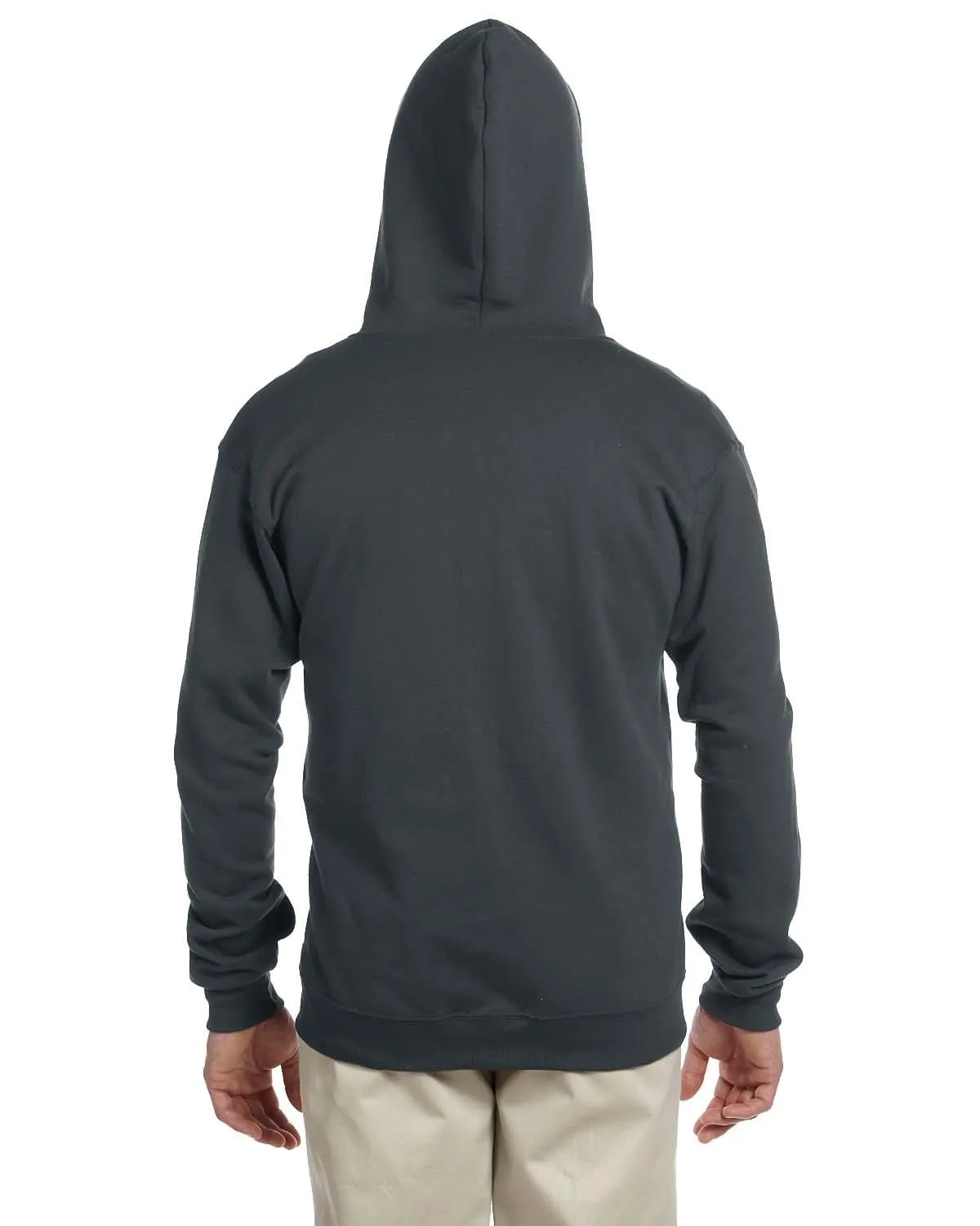 Jerzees Lightweight Full-Zip Hooded Sweatshirt