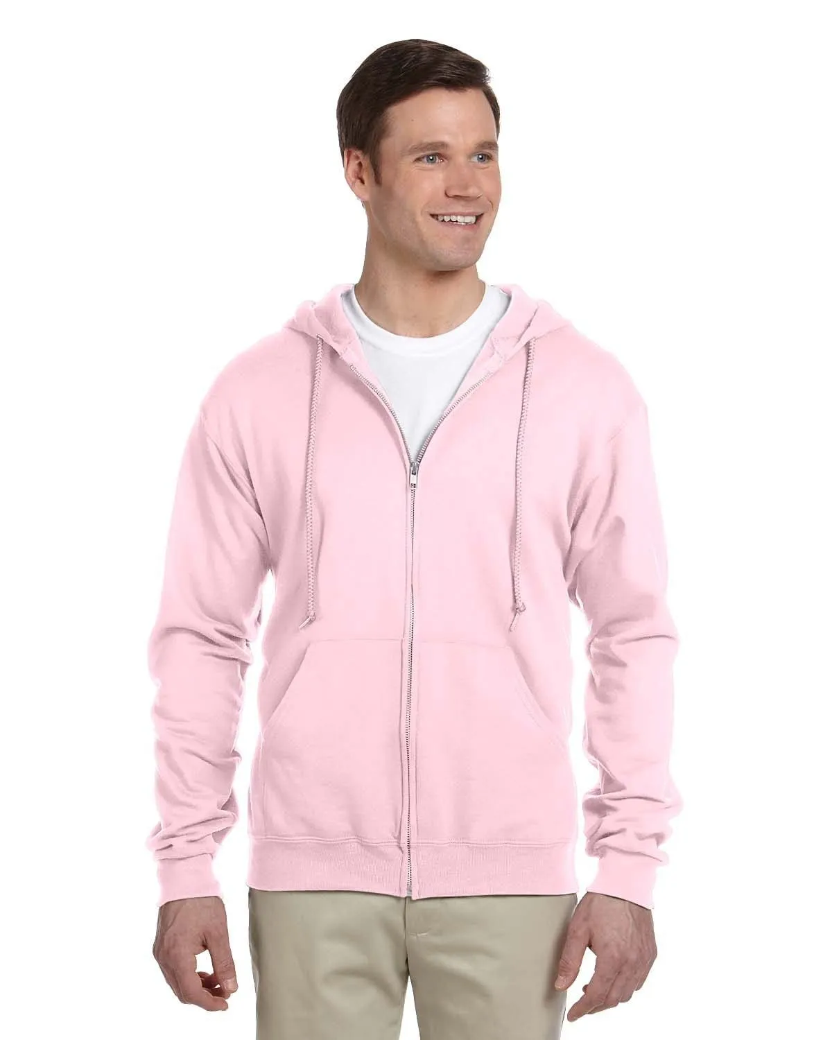 Jerzees Lightweight Full-Zip Hooded Sweatshirt