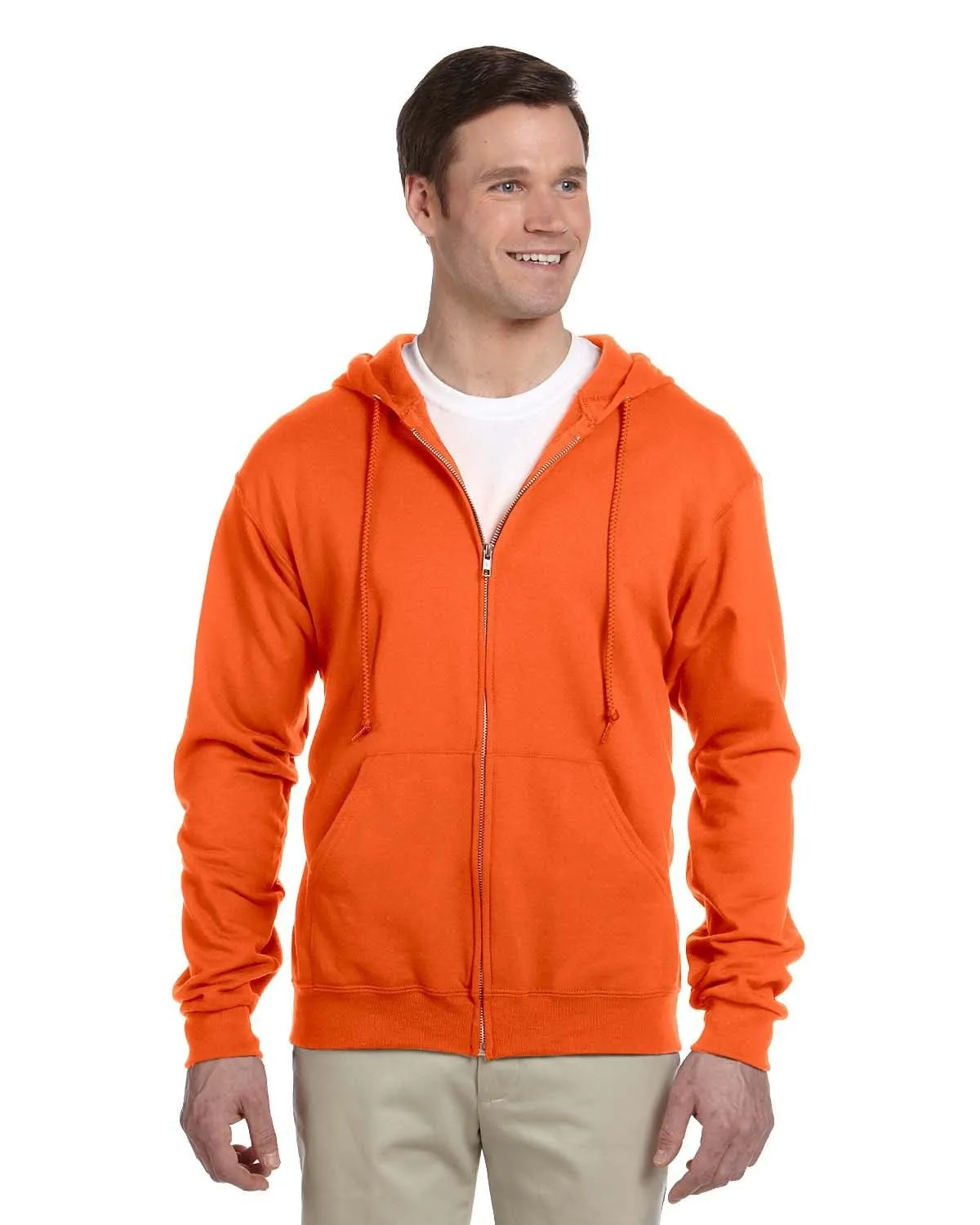 Jerzees Lightweight Full-Zip Hooded Sweatshirt