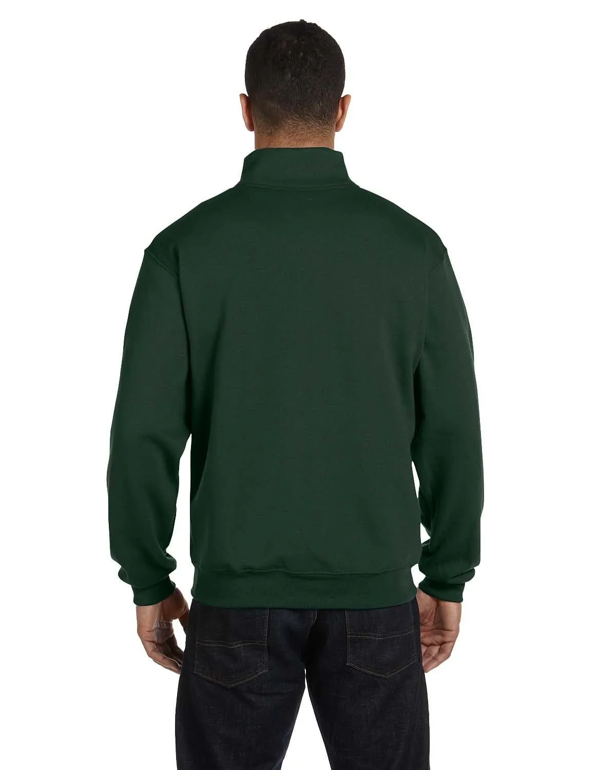 Jerzees NuBlend 50/50 Quarter-Zip Cadet Collar Sweatshirt