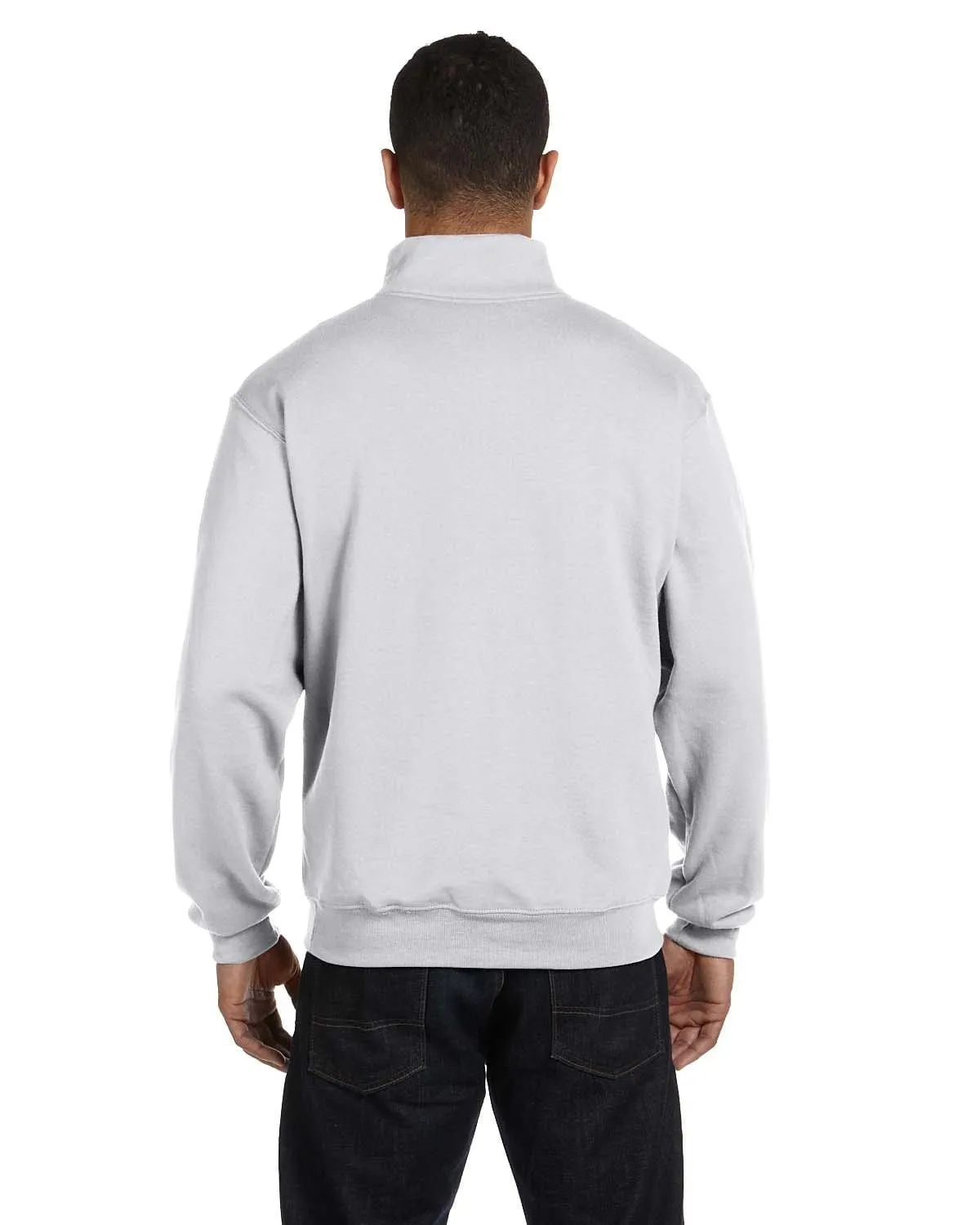 Jerzees NuBlend 50/50 Quarter-Zip Cadet Collar Sweatshirt