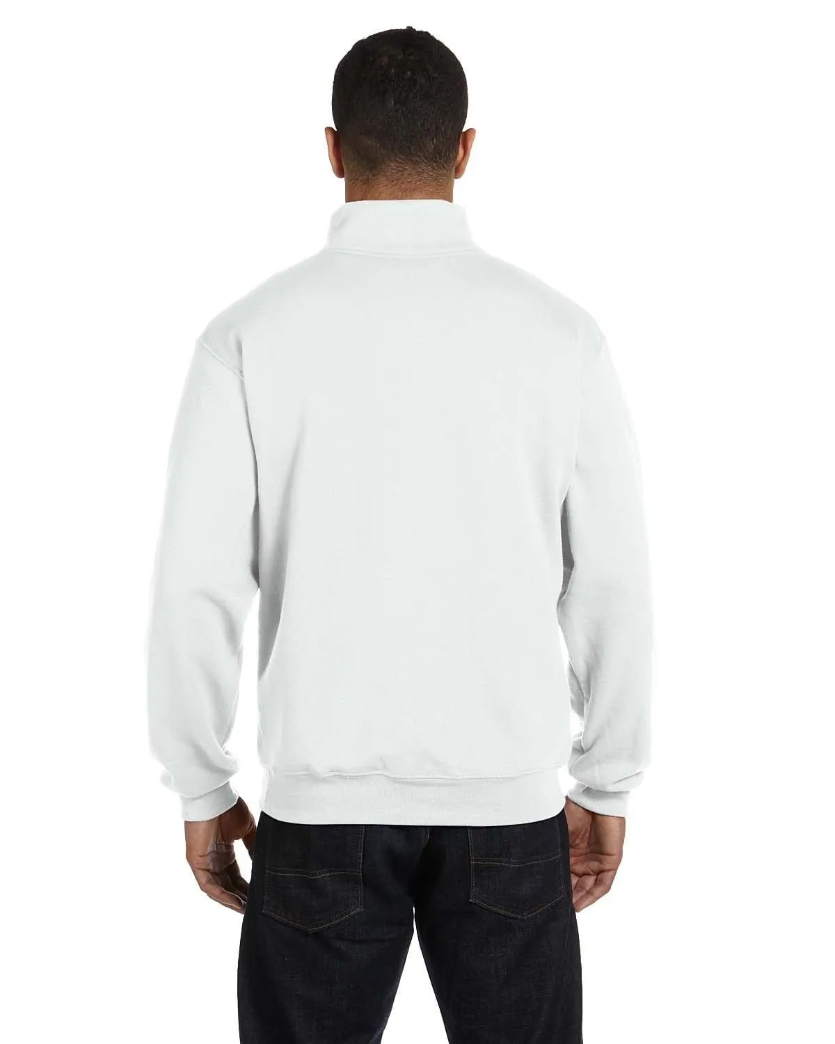 Jerzees NuBlend 50/50 Quarter-Zip Cadet Collar Sweatshirt