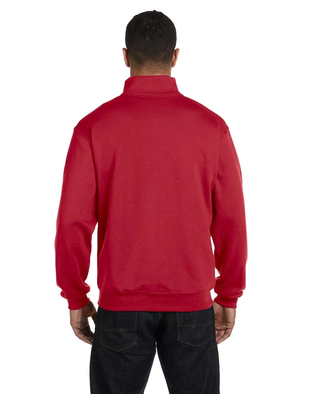 Jerzees NuBlend 50/50 Quarter-Zip Cadet Collar Sweatshirt