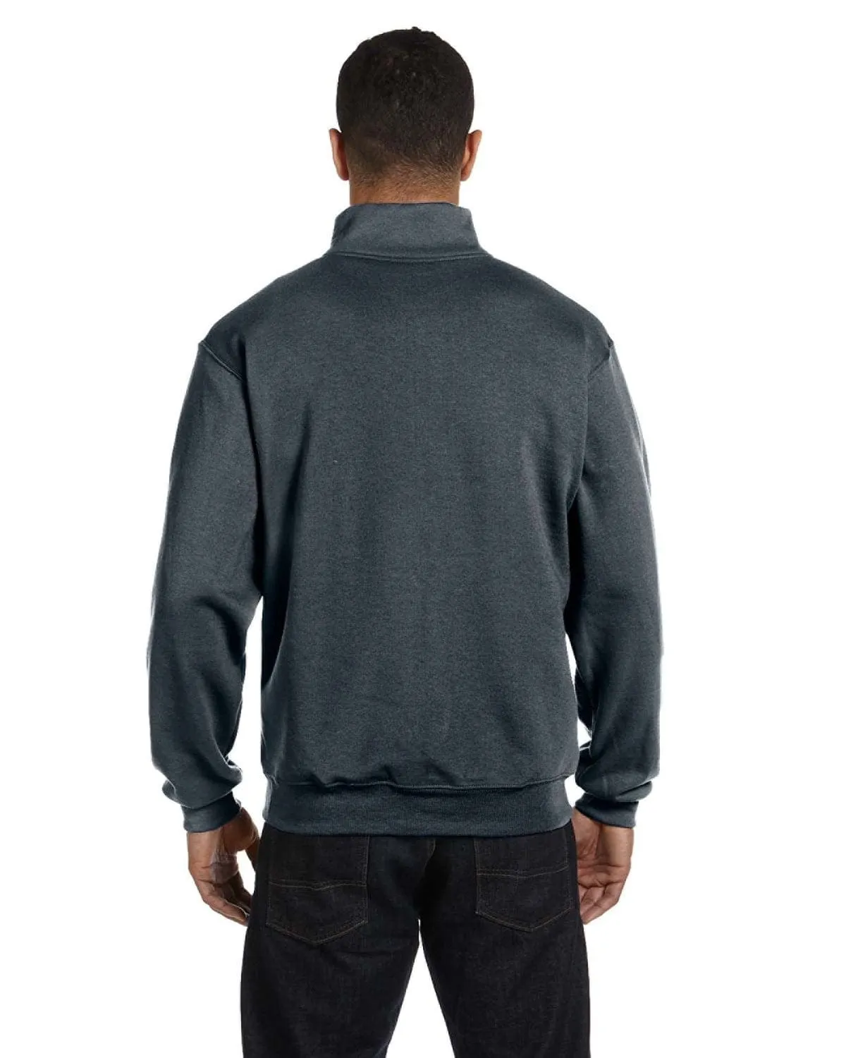 Jerzees NuBlend 50/50 Quarter-Zip Cadet Collar Sweatshirt