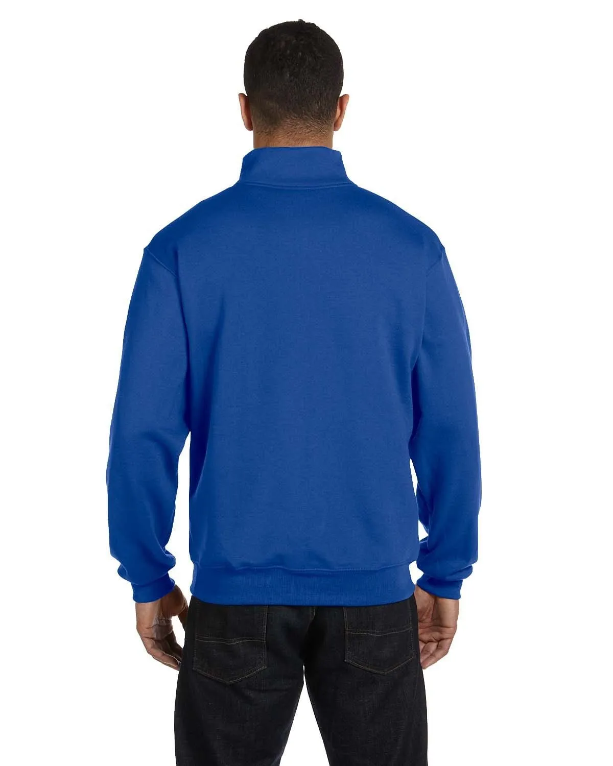 Jerzees NuBlend 50/50 Quarter-Zip Cadet Collar Sweatshirt