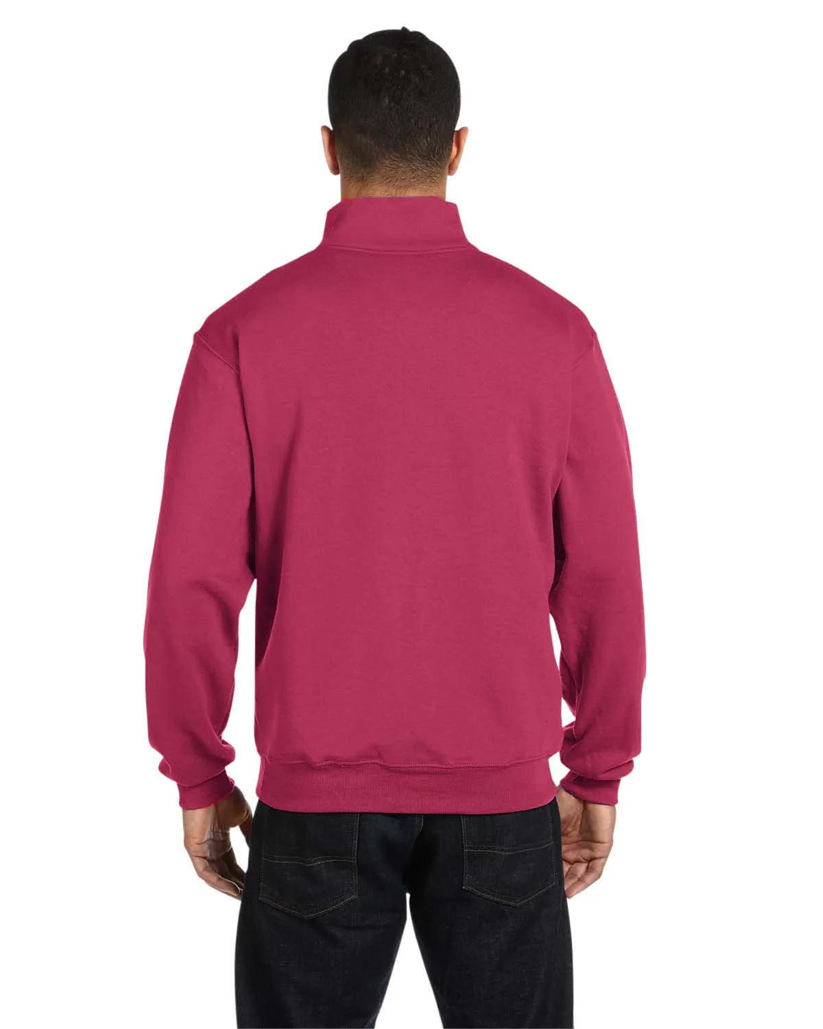 Jerzees NuBlend 50/50 Quarter-Zip Cadet Collar Sweatshirt