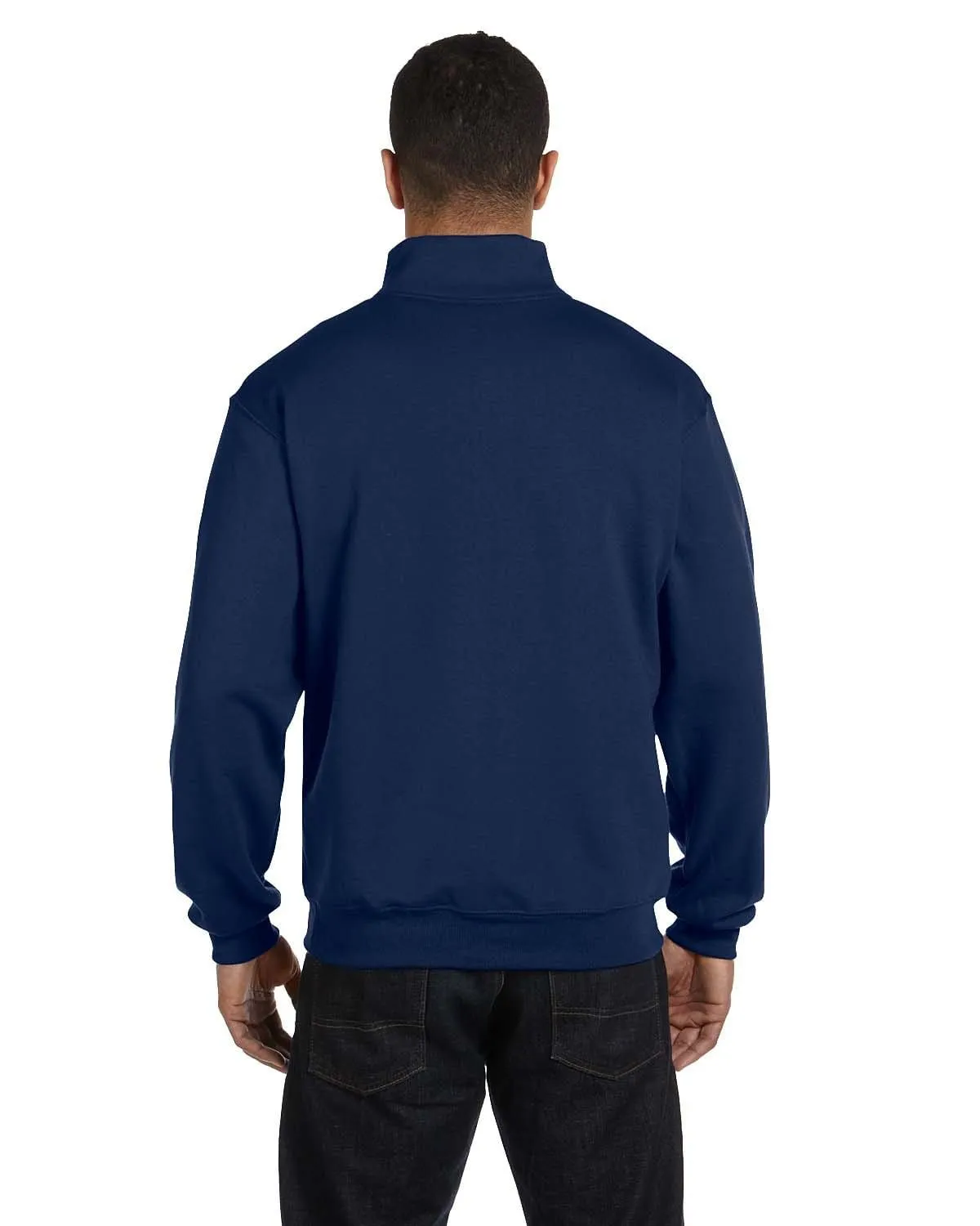 Jerzees NuBlend 50/50 Quarter-Zip Cadet Collar Sweatshirt