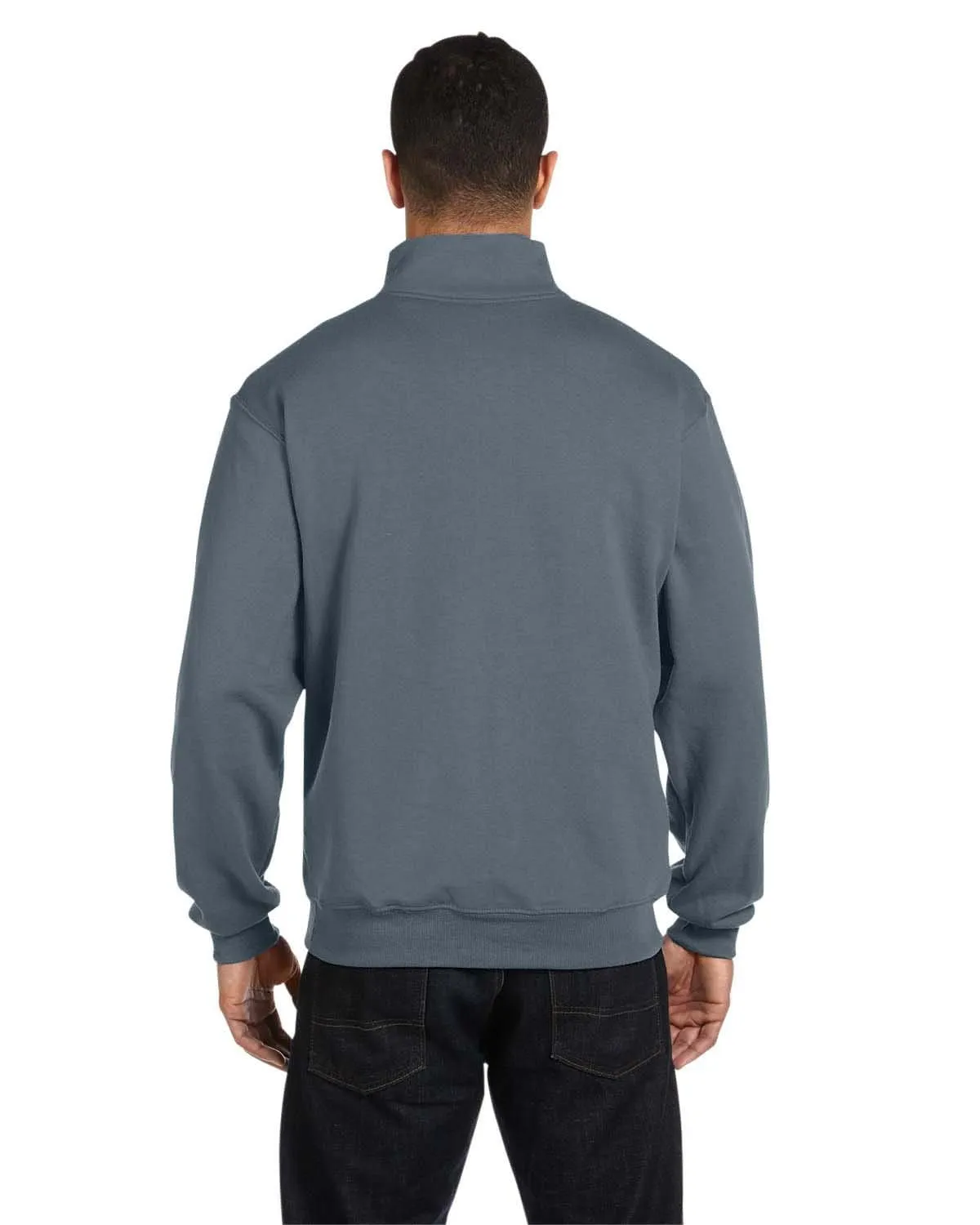 Jerzees NuBlend 50/50 Quarter-Zip Cadet Collar Sweatshirt