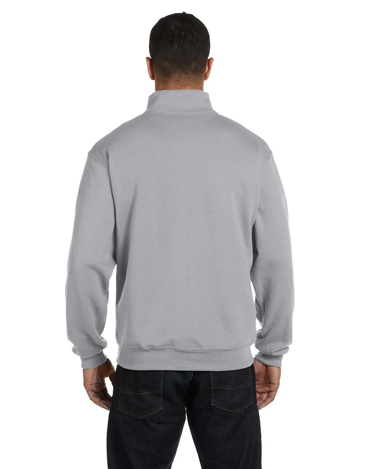 Jerzees NuBlend 50/50 Quarter-Zip Cadet Collar Sweatshirt